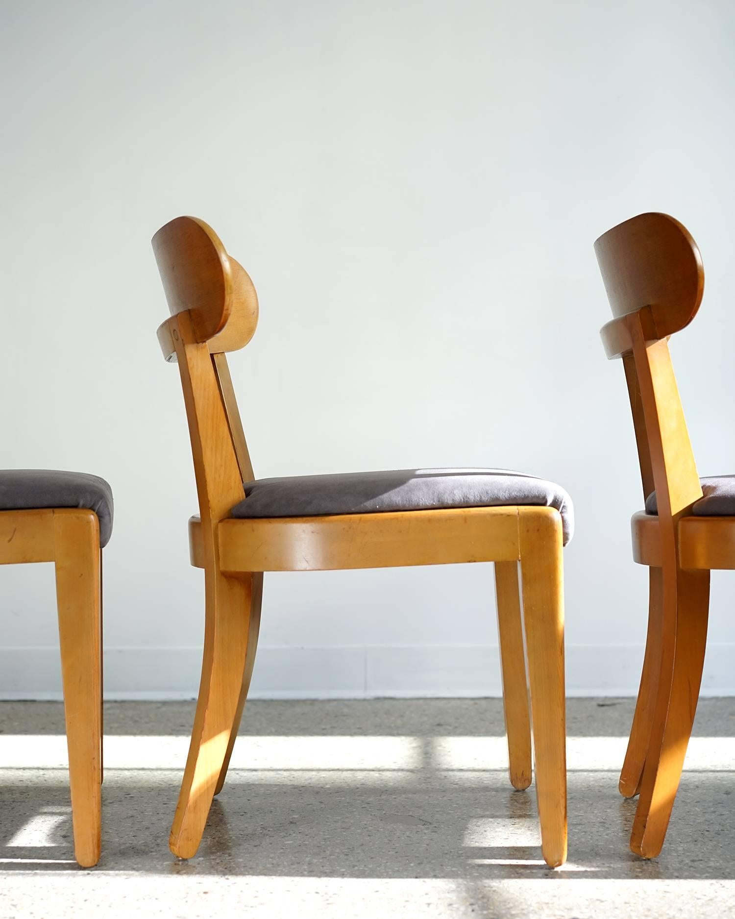 American Edward Wormley Dining Chairs