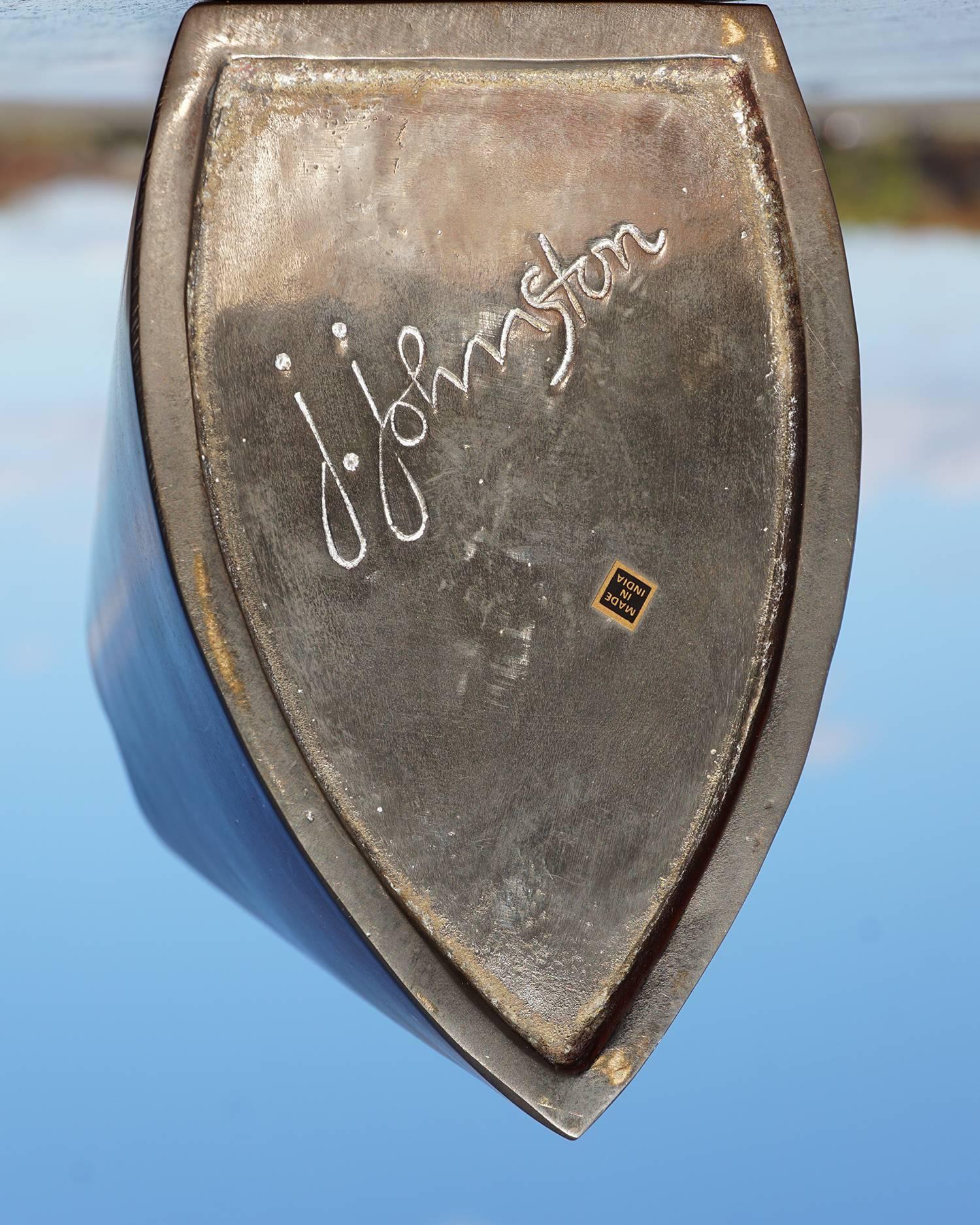 Mid-20th Century J. Johnston Bronze Vessel For Sale