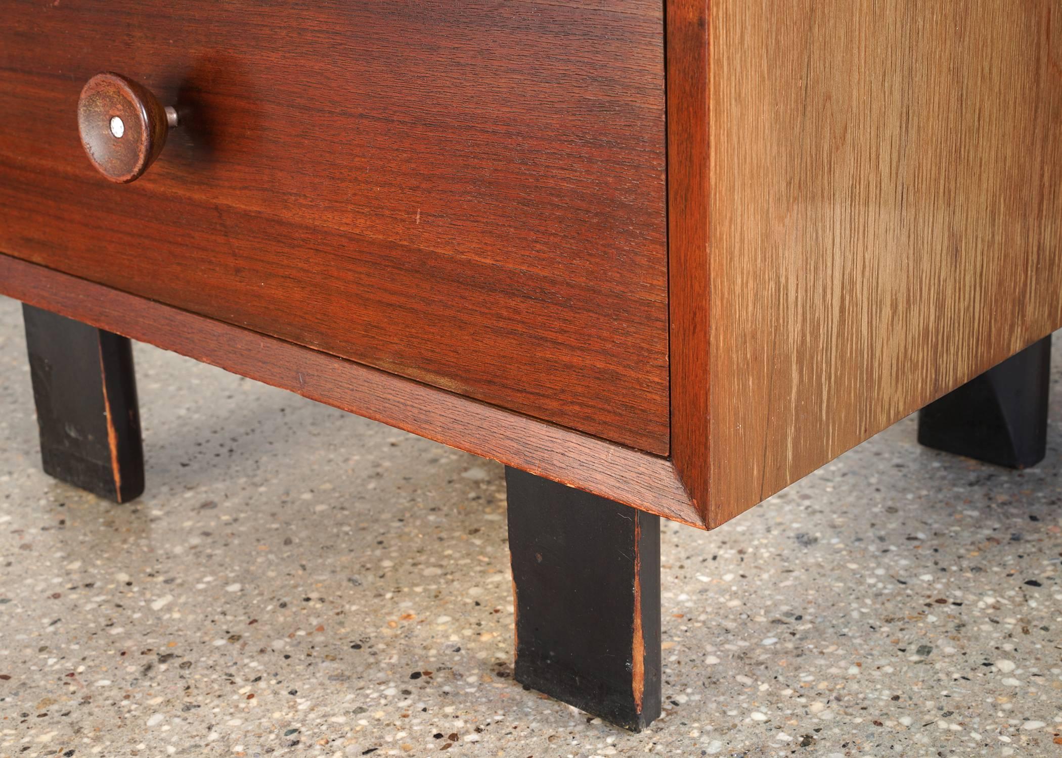 Wood George Nelson Nightstands or End Tables