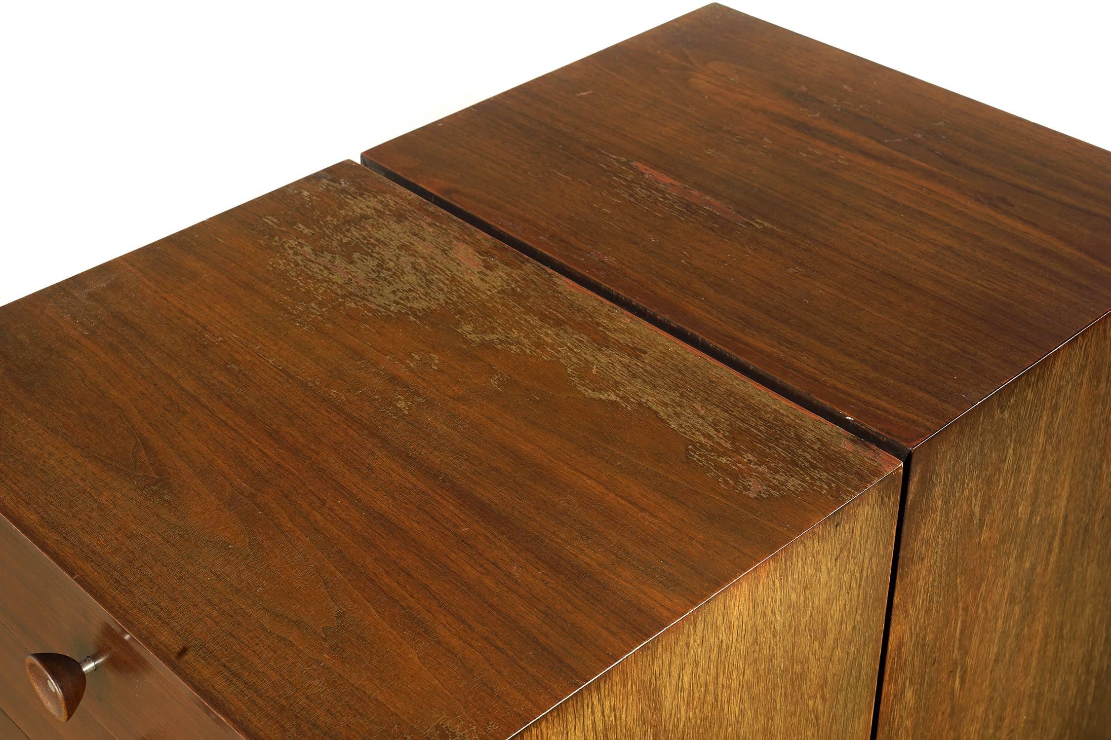 Mid-20th Century George Nelson Nightstands or End Tables