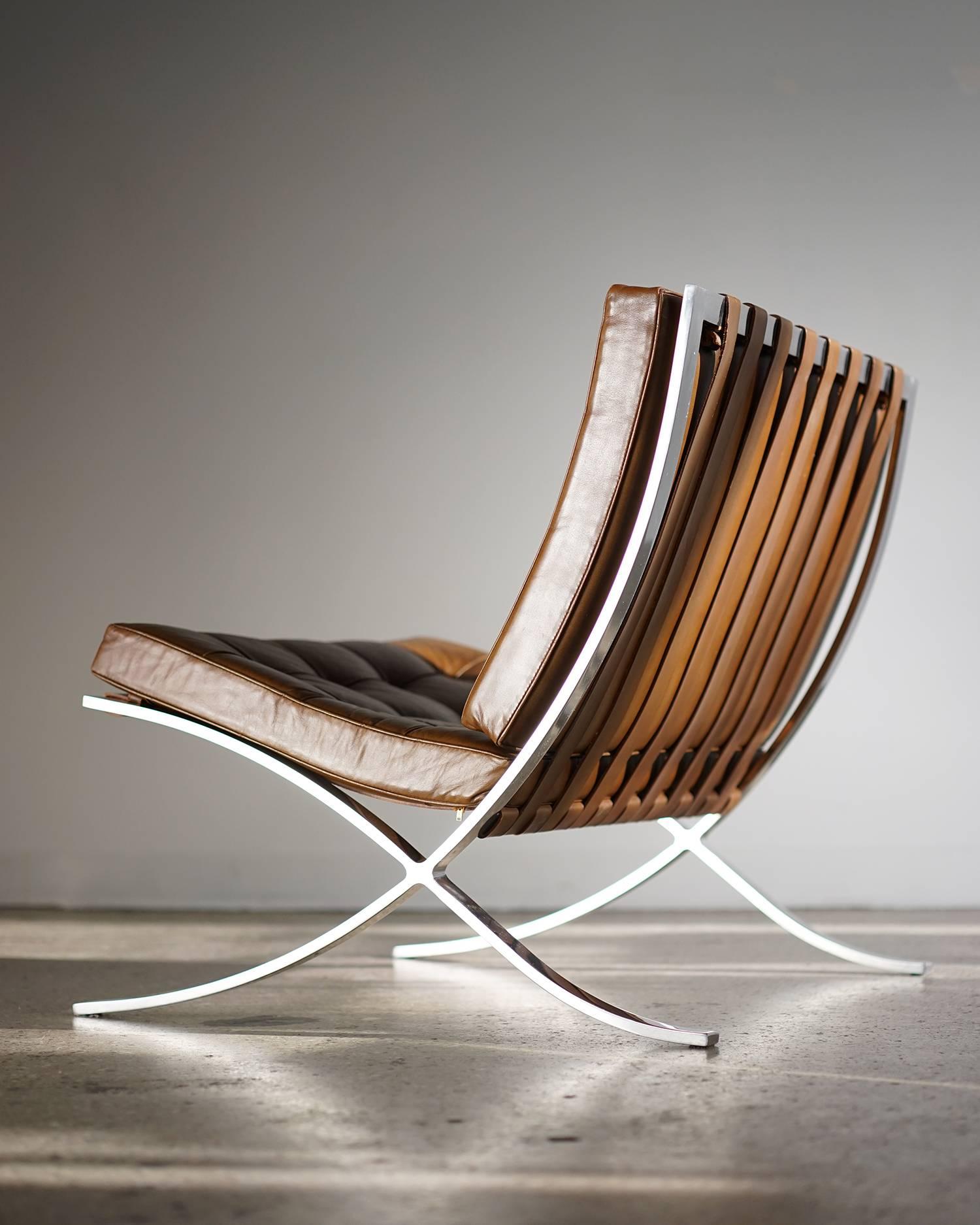 Barcelona Chairs by Mies Van Der Rohe for Knoll 3
