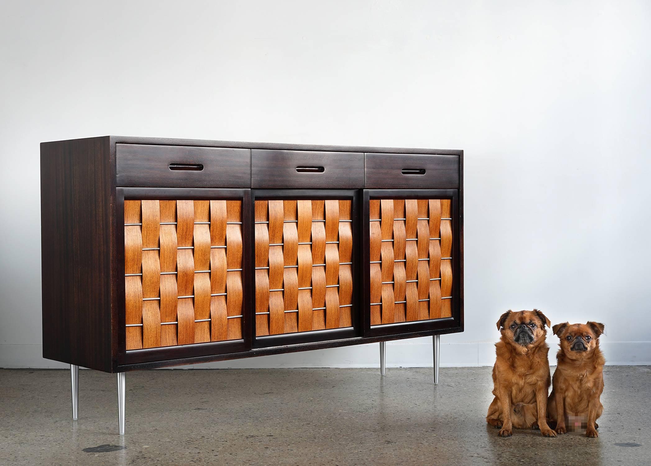 Metal Edward Wormley Credenza for Dunbar