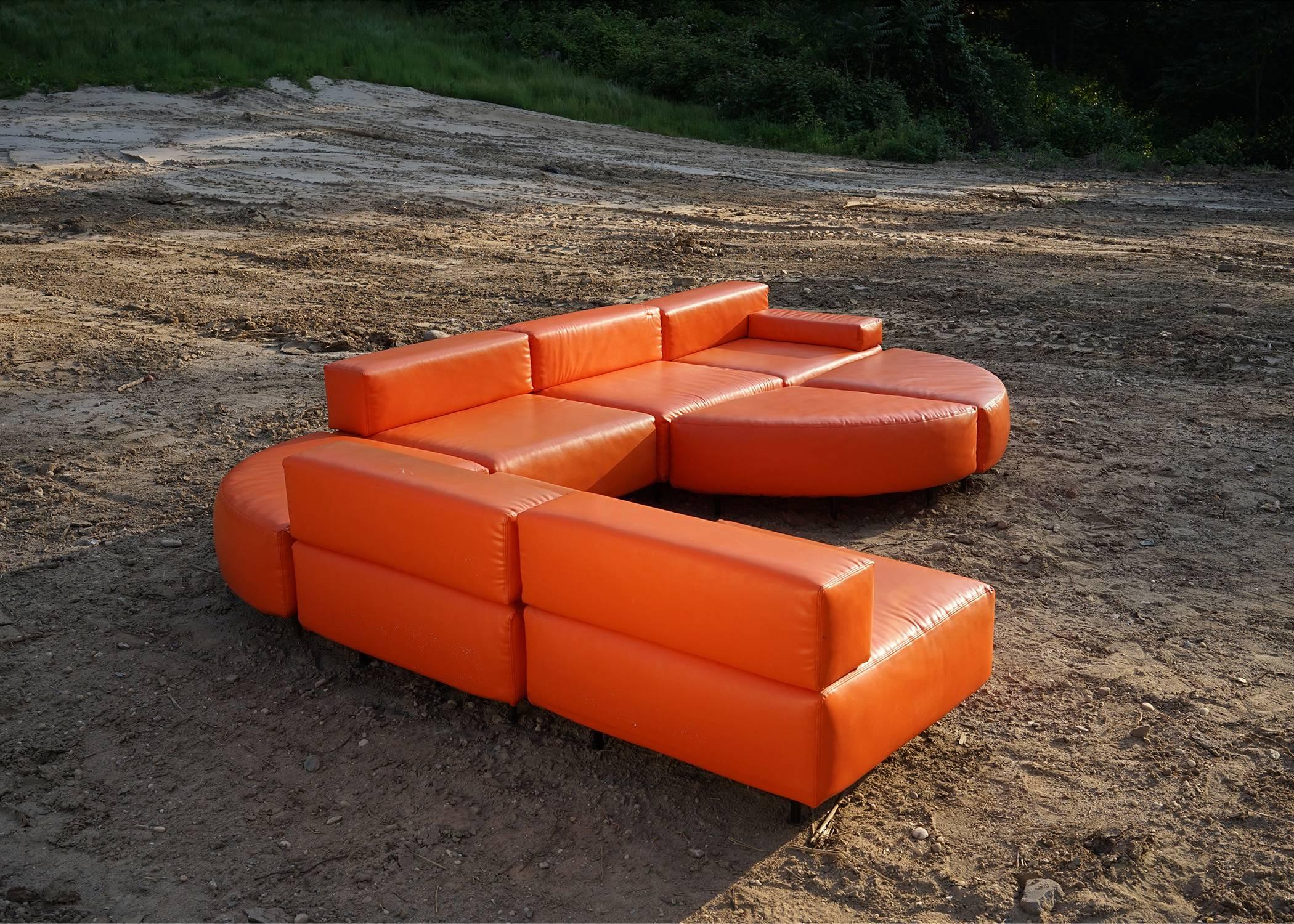 Modern Harvey Probber Cubo Sectional