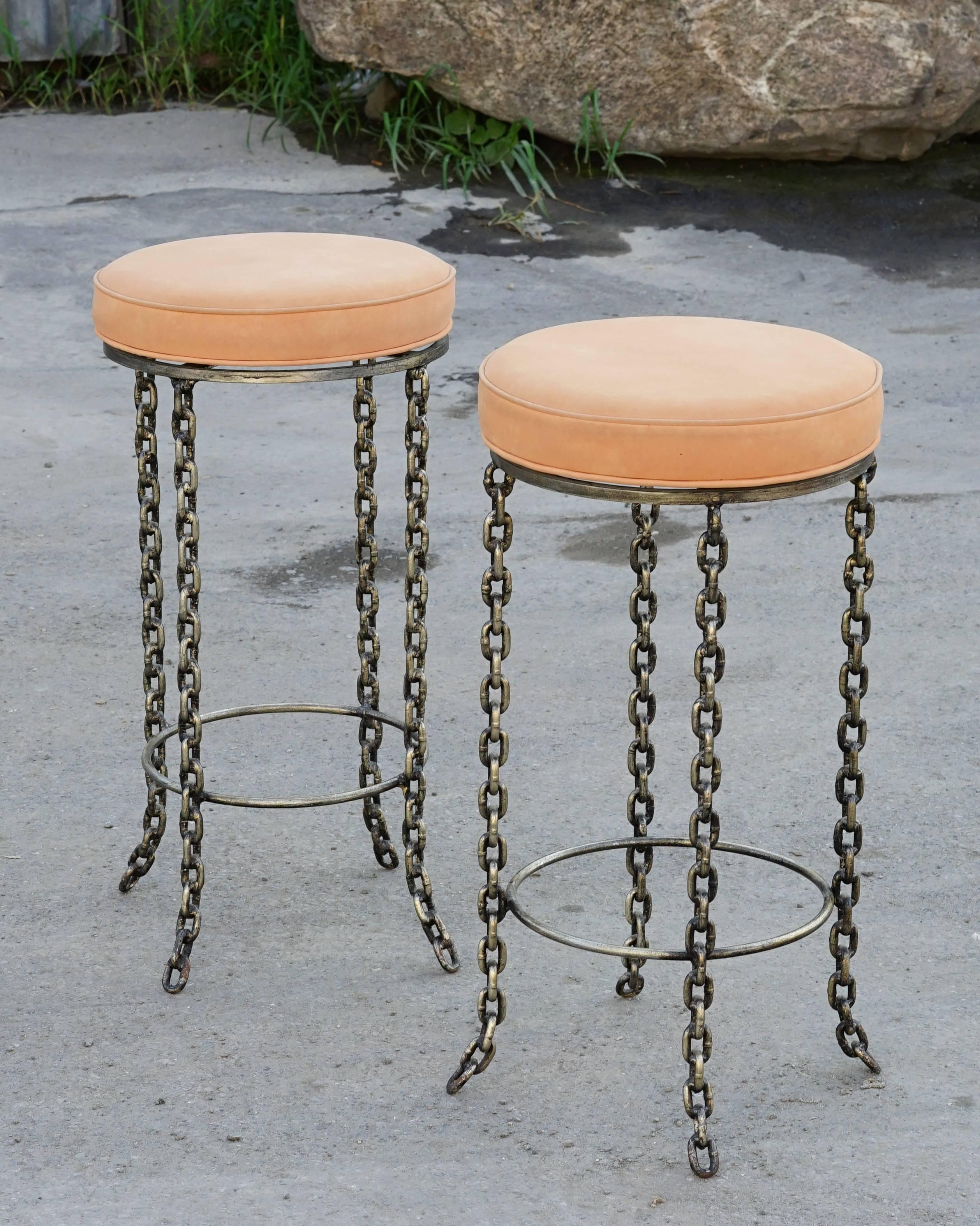 Swivel Barstools in the Manner of Franz West 1