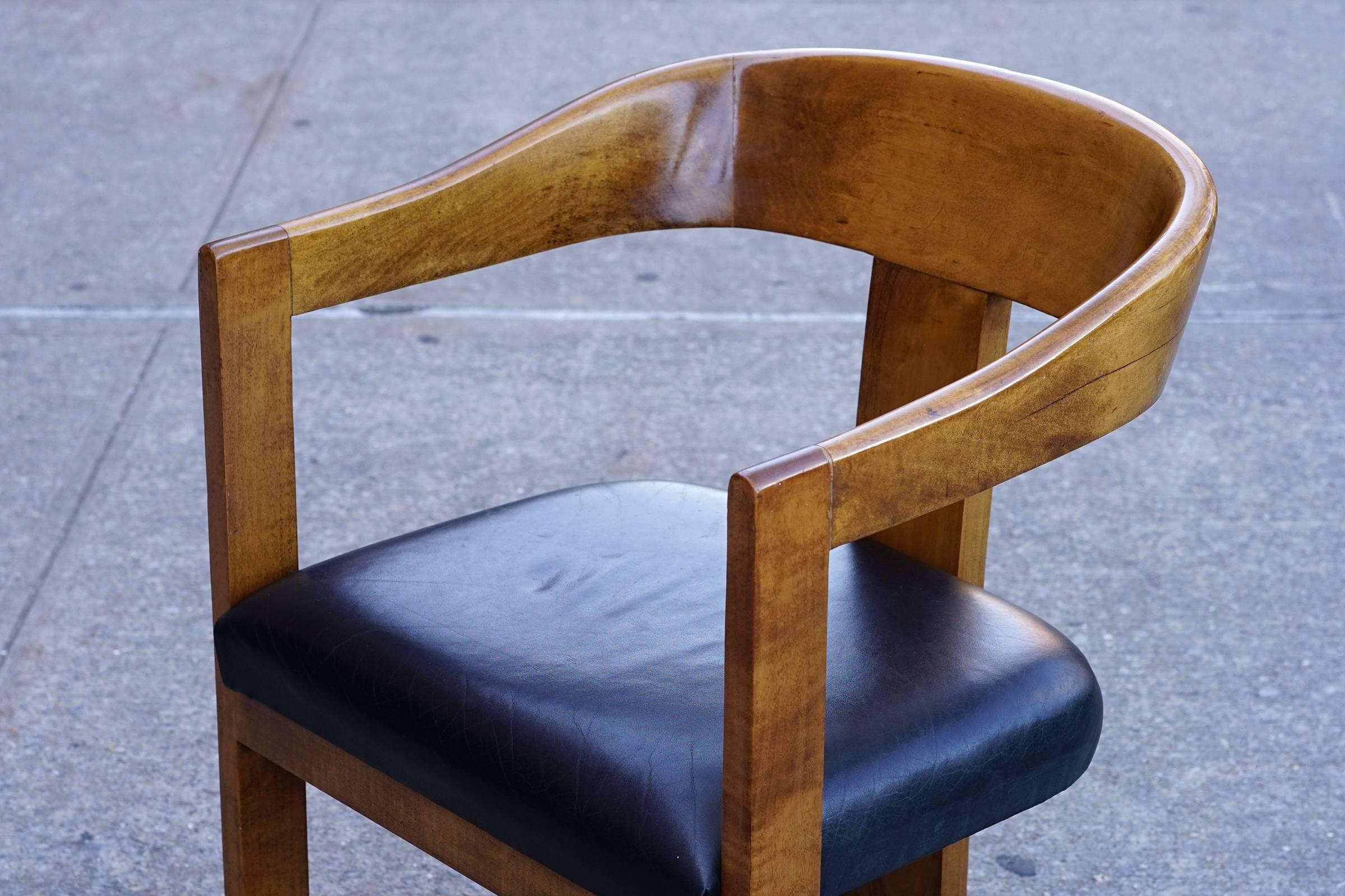 Modern Karl Springer Style Chairs