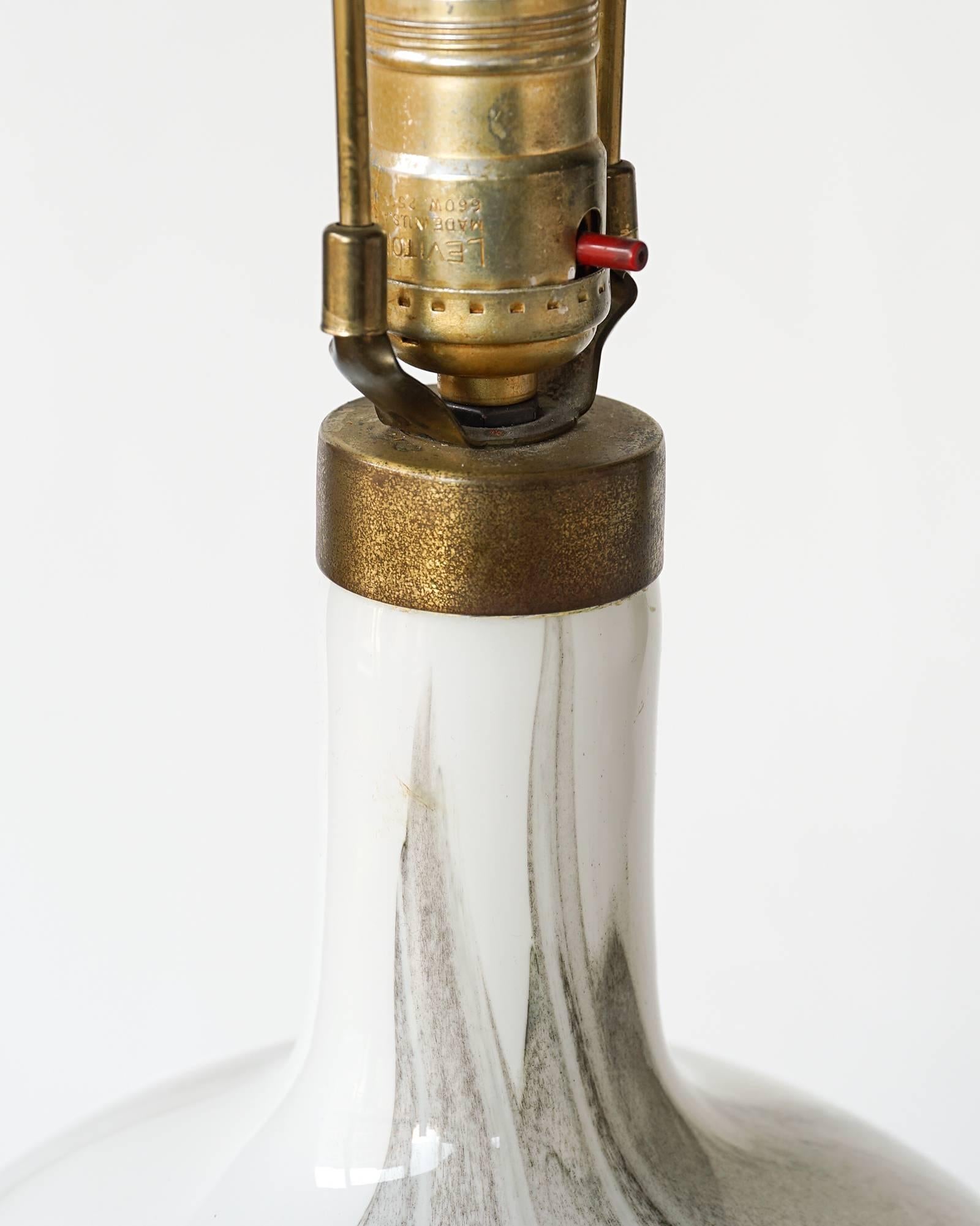 20th Century Holmegaard Glass Lamp by Michael Bang