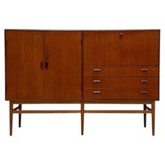 1960s Vintage Danish Design Sideboard Highboard attributed to Børge Mogensen