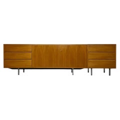 1960s Vintage Mid-Century German Teak Sideboard Lowboard