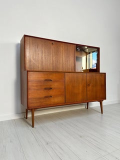 1960s Vintage Mid-Century Teak Sideboard by Rex Raab for Wilhelm Renz