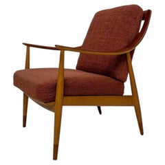 Dänischer Eichen-Sessel FD 145 aus den 1950er Jahren von Peter Hvidt und Orla Mølgaard Nielsen