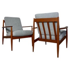 1950s Vintage Danish Teak Armchair by Grete Jalk for France and Daverkosen