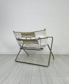Vintage-Ledersessel „D4“ im Bauhaus-Stil aus den 1960er Jahren von Marcel Breuer für Tecta