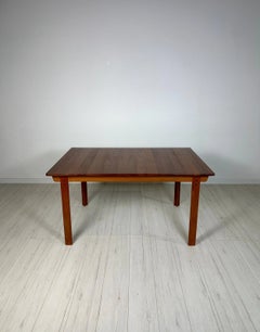 1960s Swedish Teak Extendable Dining Table by Nils Jonsson for Hugo Troeds