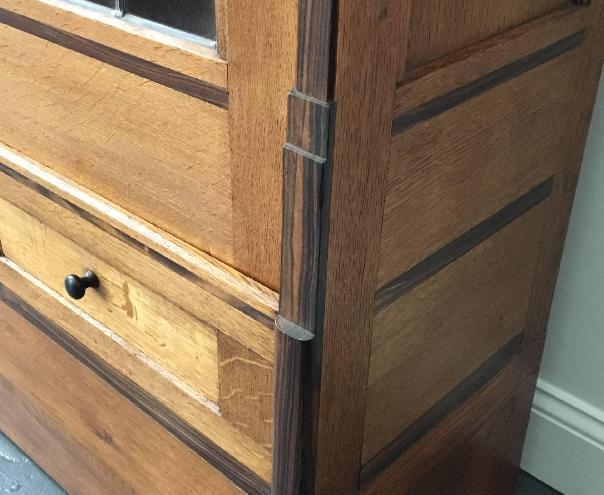 Dutch, Hague Style, Kitchen or Dining Room Cabinet In Excellent Condition In New York, NY