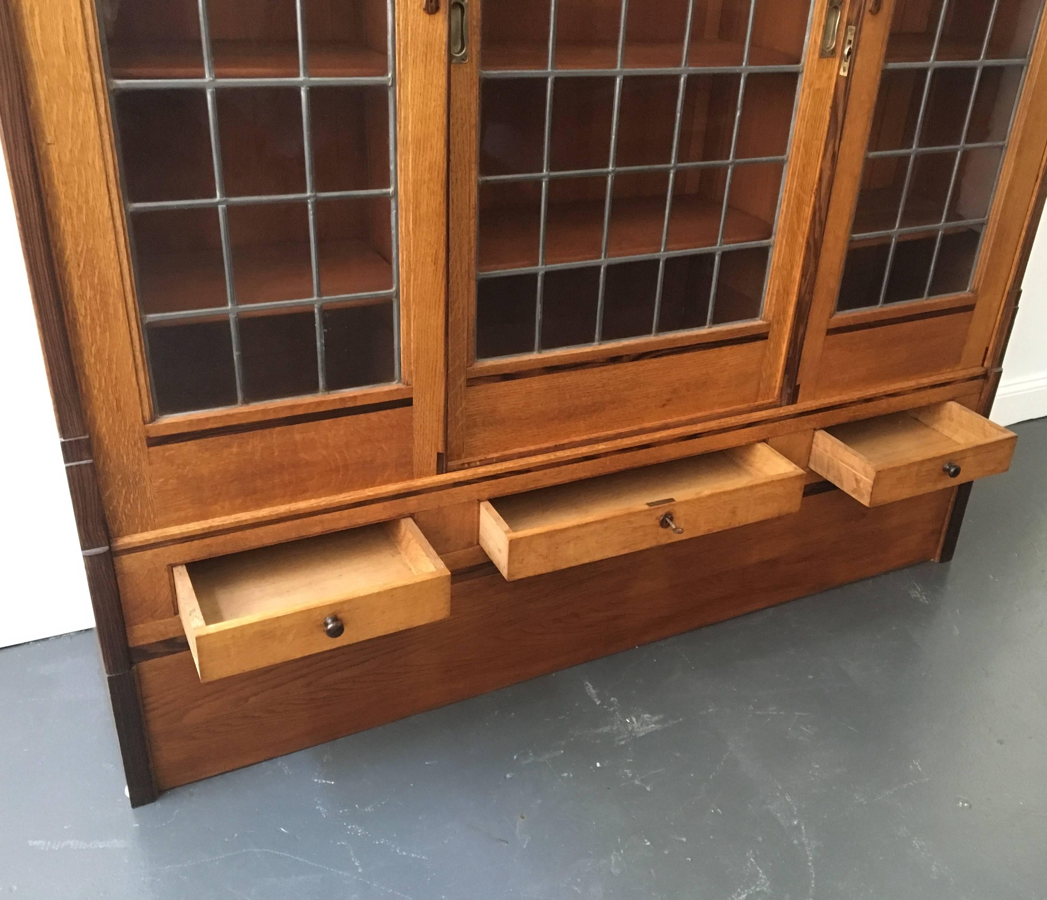 Mid-20th Century Dutch, Hague Style, Kitchen or Dining Room Cabinet