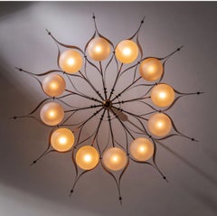 Un lustre « Pavone » de Gio Ponti