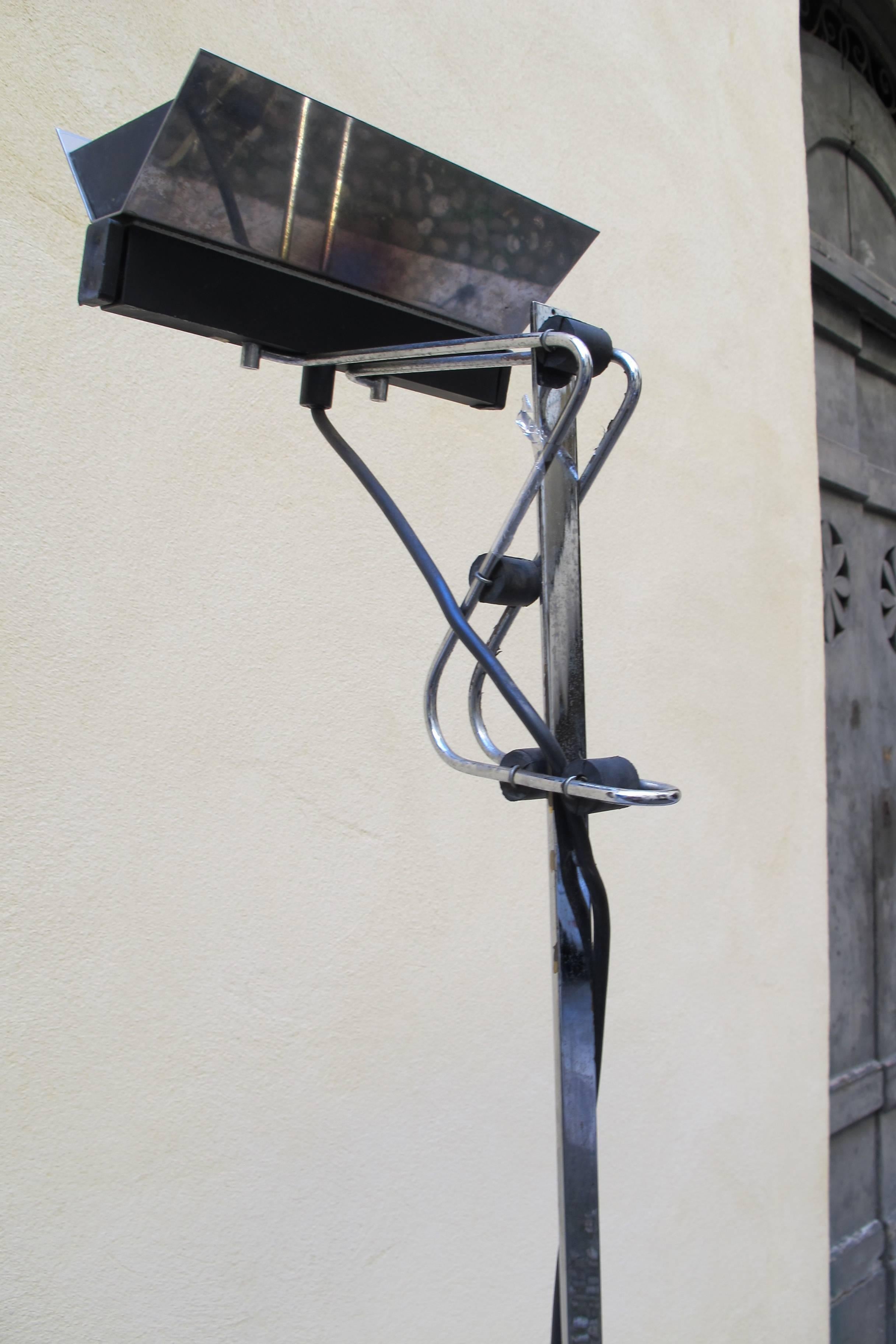 Mid-20th Century Rare Floor Lamp, Design Ennio Chiggio, 1968 For Sale