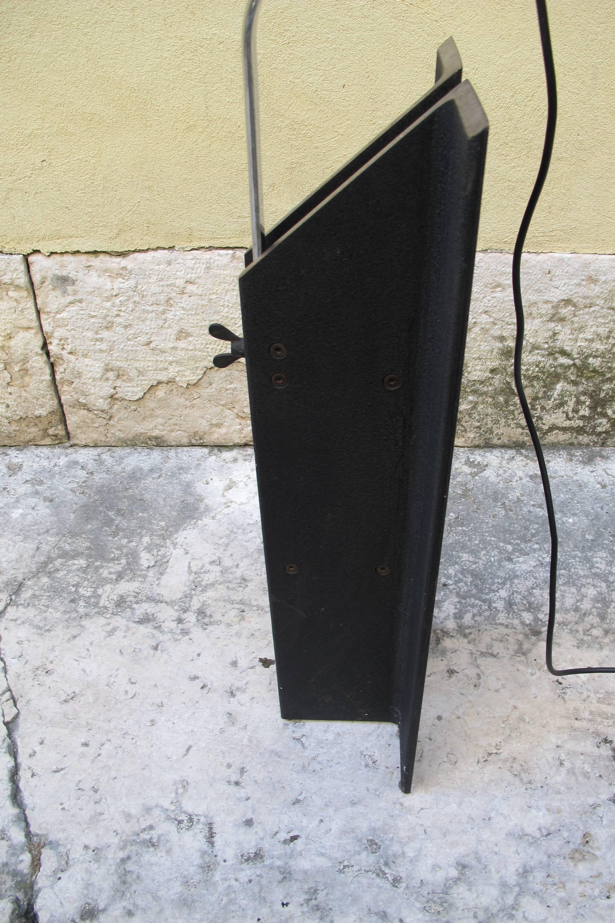 Italian Rare Floor Lamp, Design Ennio Chiggio, 1968 For Sale