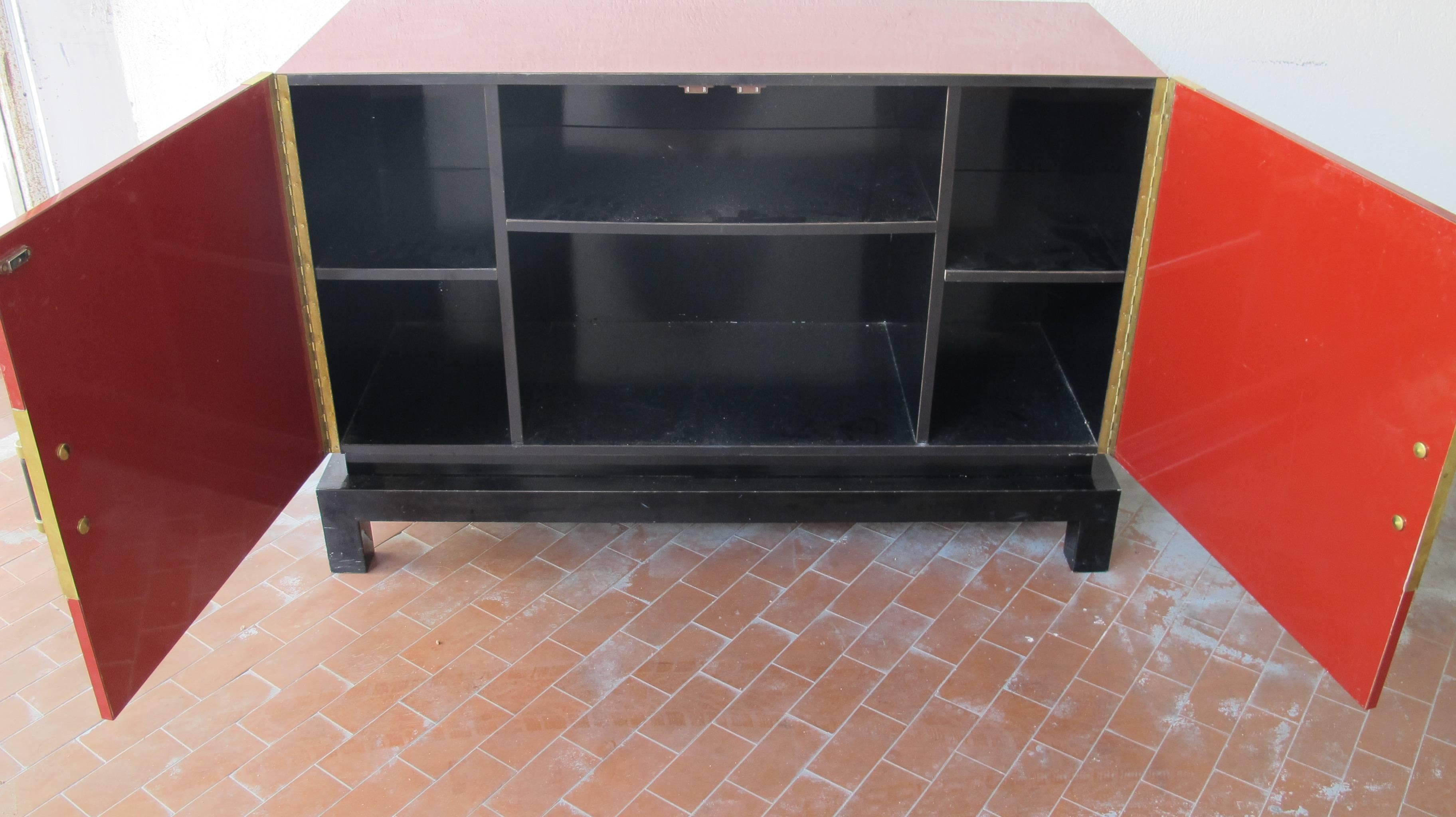 Cabinet, Design Studio A Rome, 1960 In Good Condition In Verona, IT