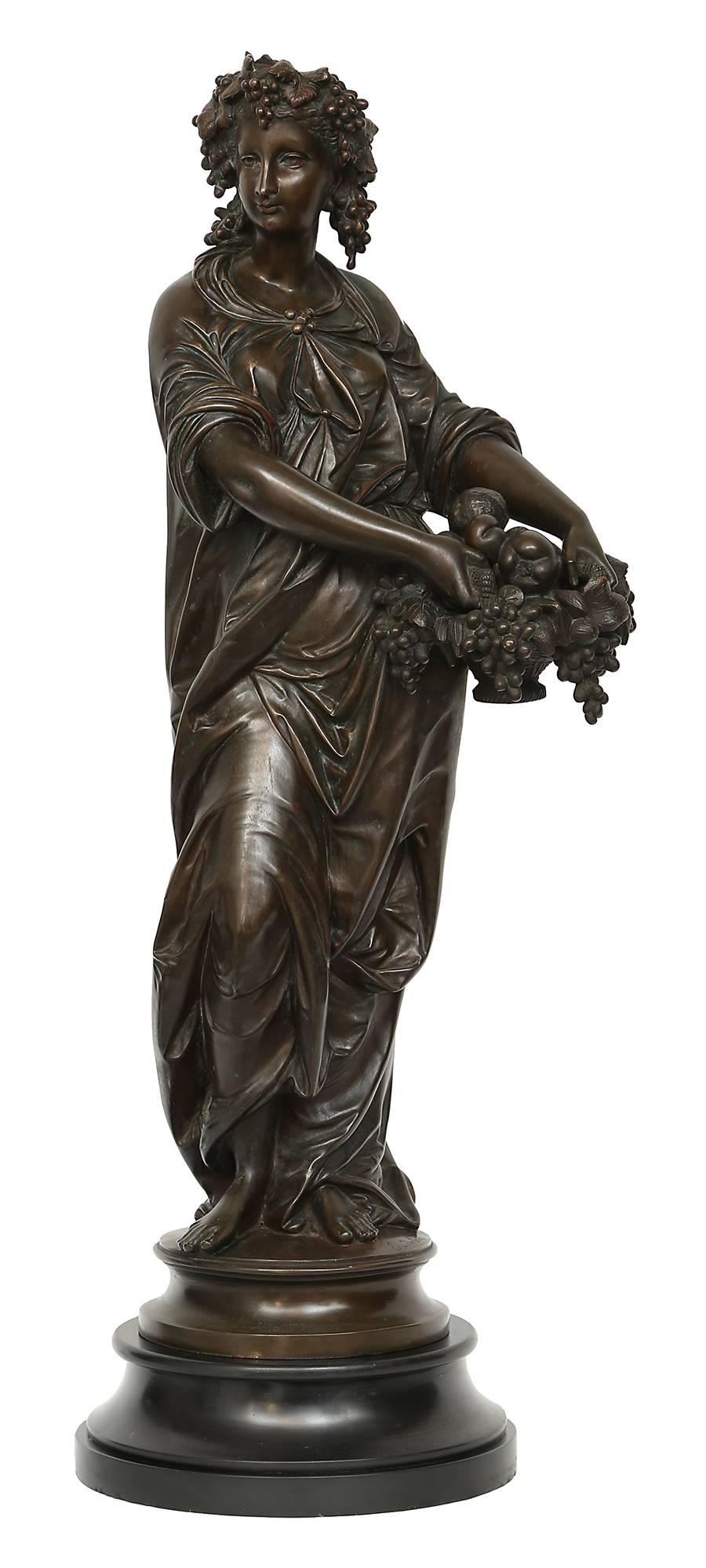 french bronze statues