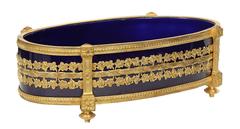 Pair of French 19th Century Louis XVI St. Centerpieces, Signed Sèvres