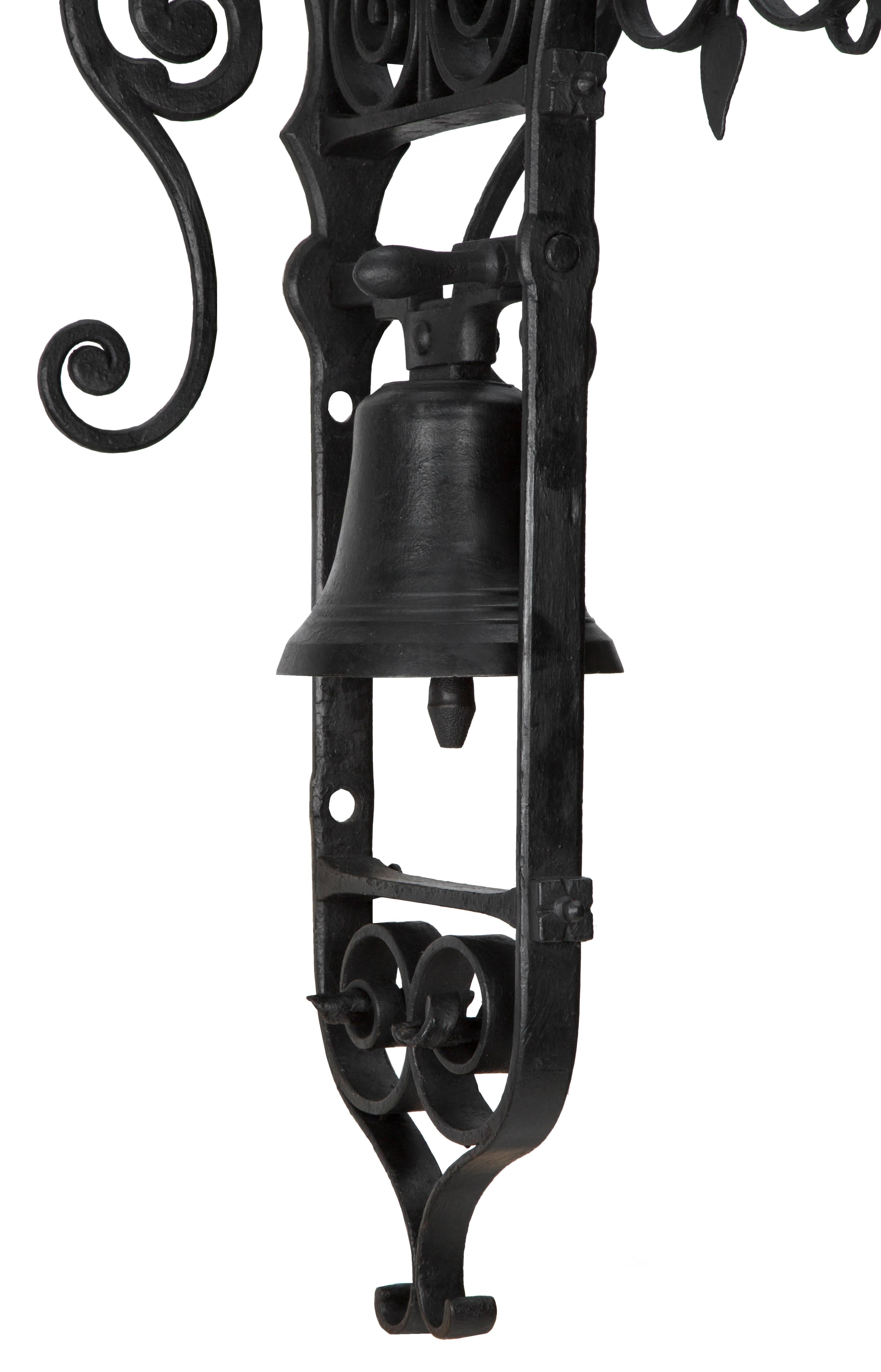 Italian 19th Century Wrought Iron Bell 2