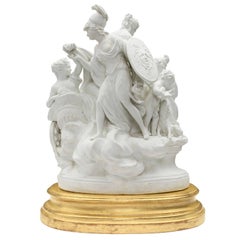 French 18th Century Louis XVI Period Biscuit De Sèvres Porcelain Figure