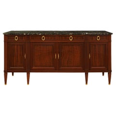 French 19th Century Louis XVI Style Mahogany Buffet