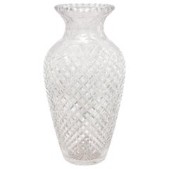 pair of French Turn of the Century Baccarat Crystal vases