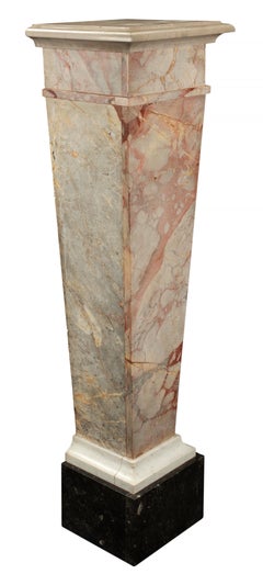 Italian 19th century Louis XVI st. marble pedestal