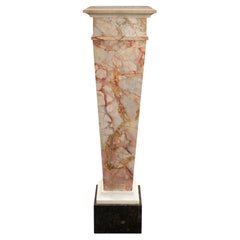 Italian 19th century Louis XVI st. marble pedestal
