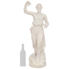 An Italian Neo-Classical st. Statue of Hebe, Modeled After Antonio Canova