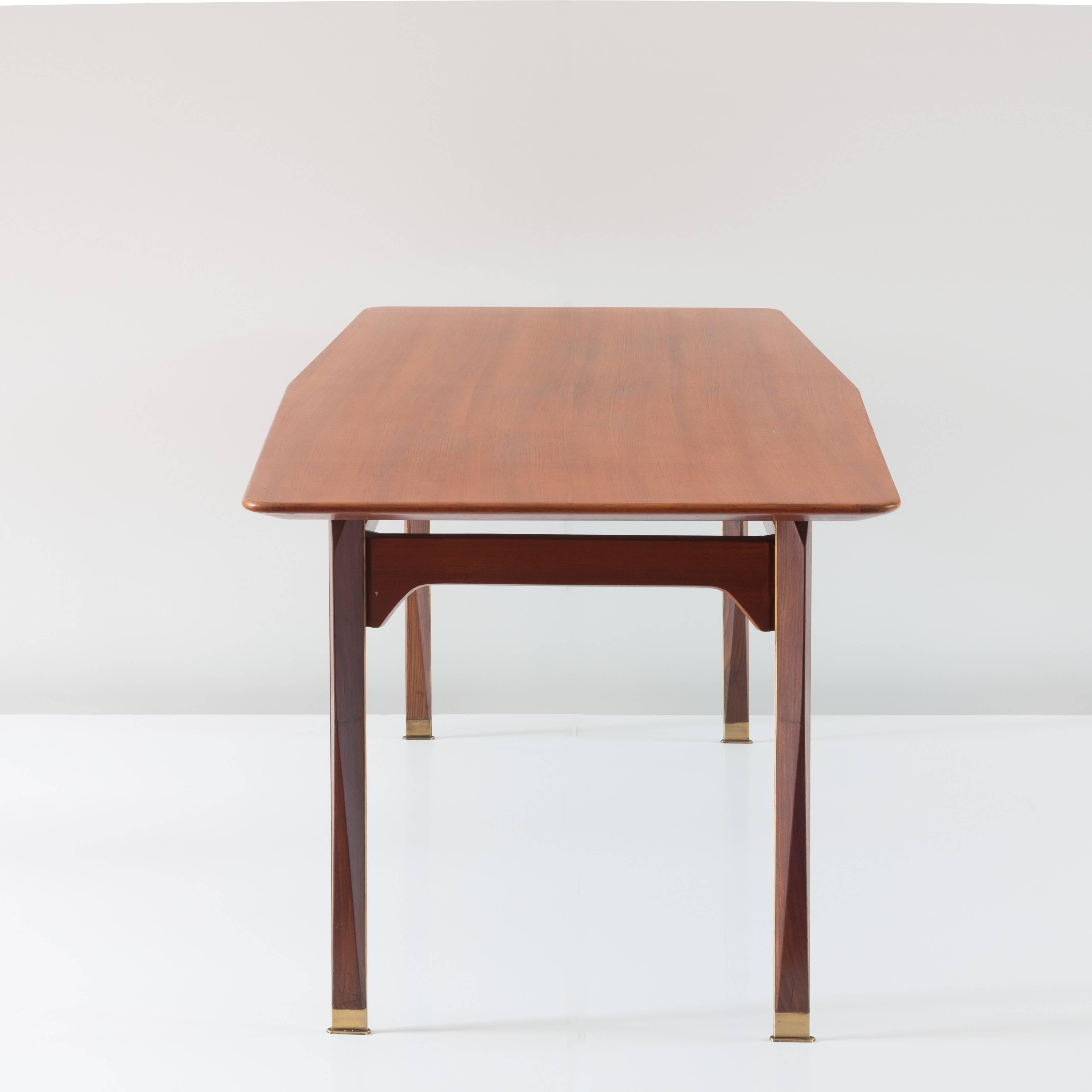 Extremely Rare Dining Table Attributed to Franco Albini, 1953 In Good Condition In Rome, IT