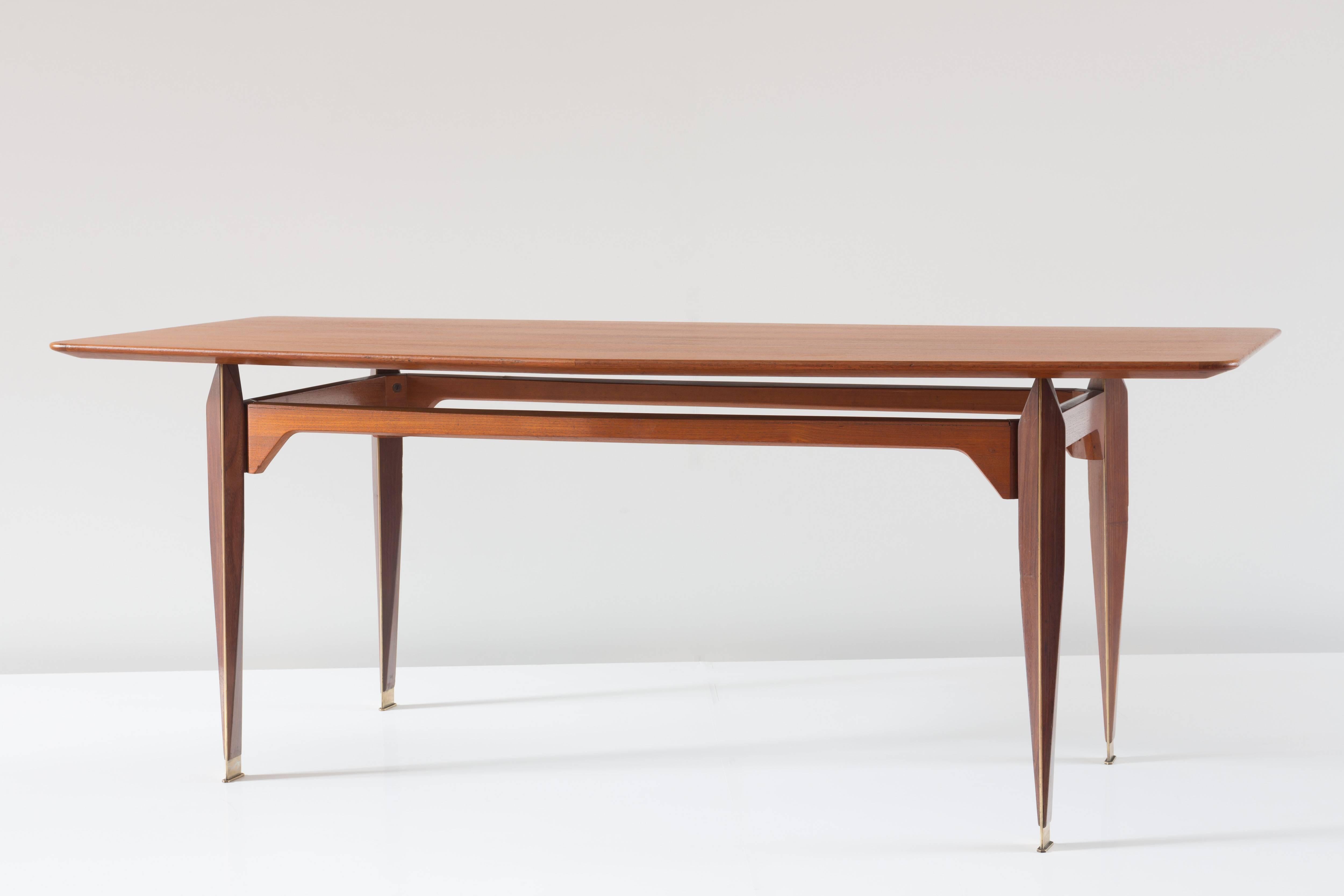 Mid-20th Century Extremely Rare Dining Table Attributed to Franco Albini, 1953