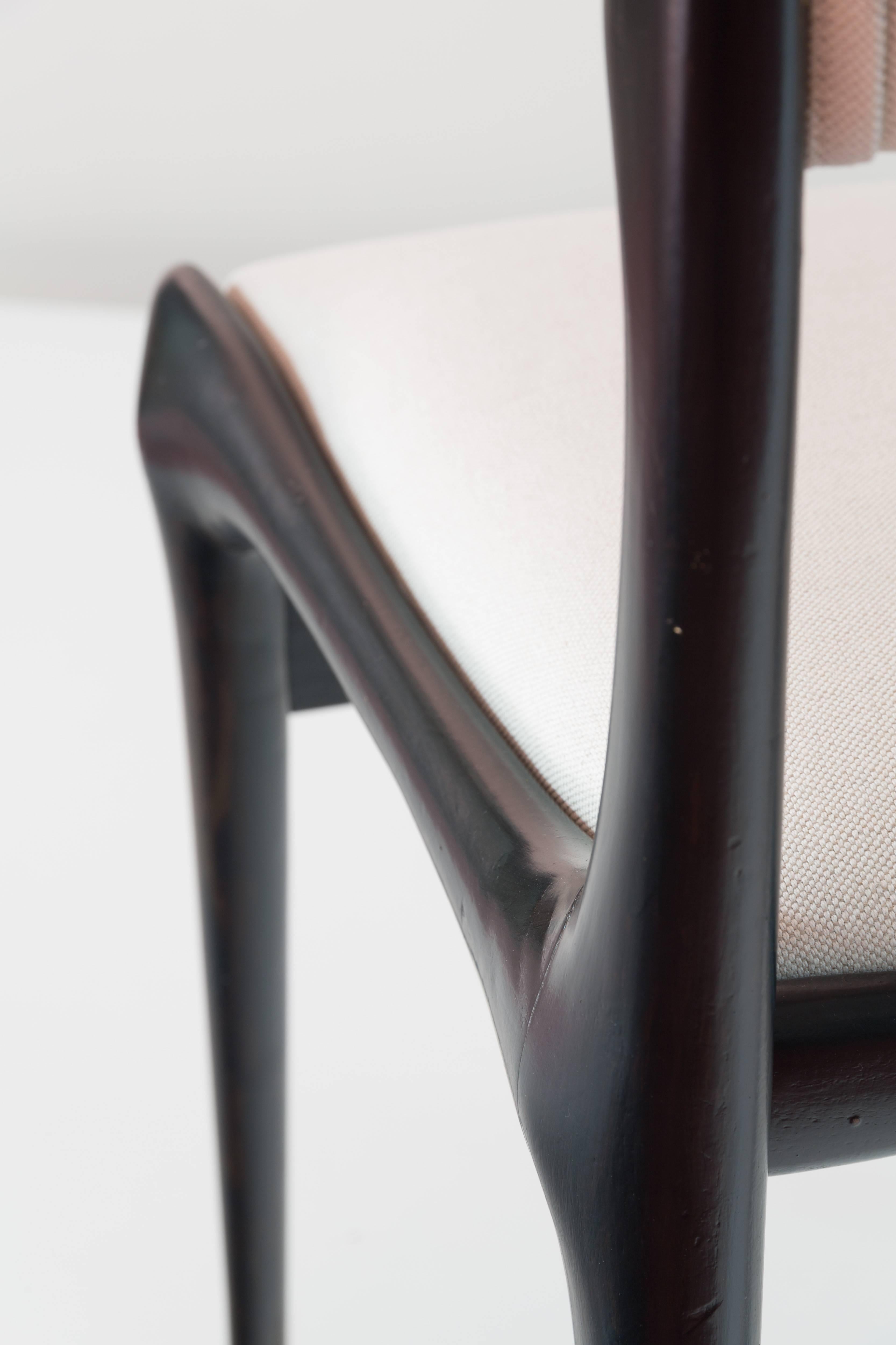 Lacquered Stunning Rare Carlo De Carli Chair 