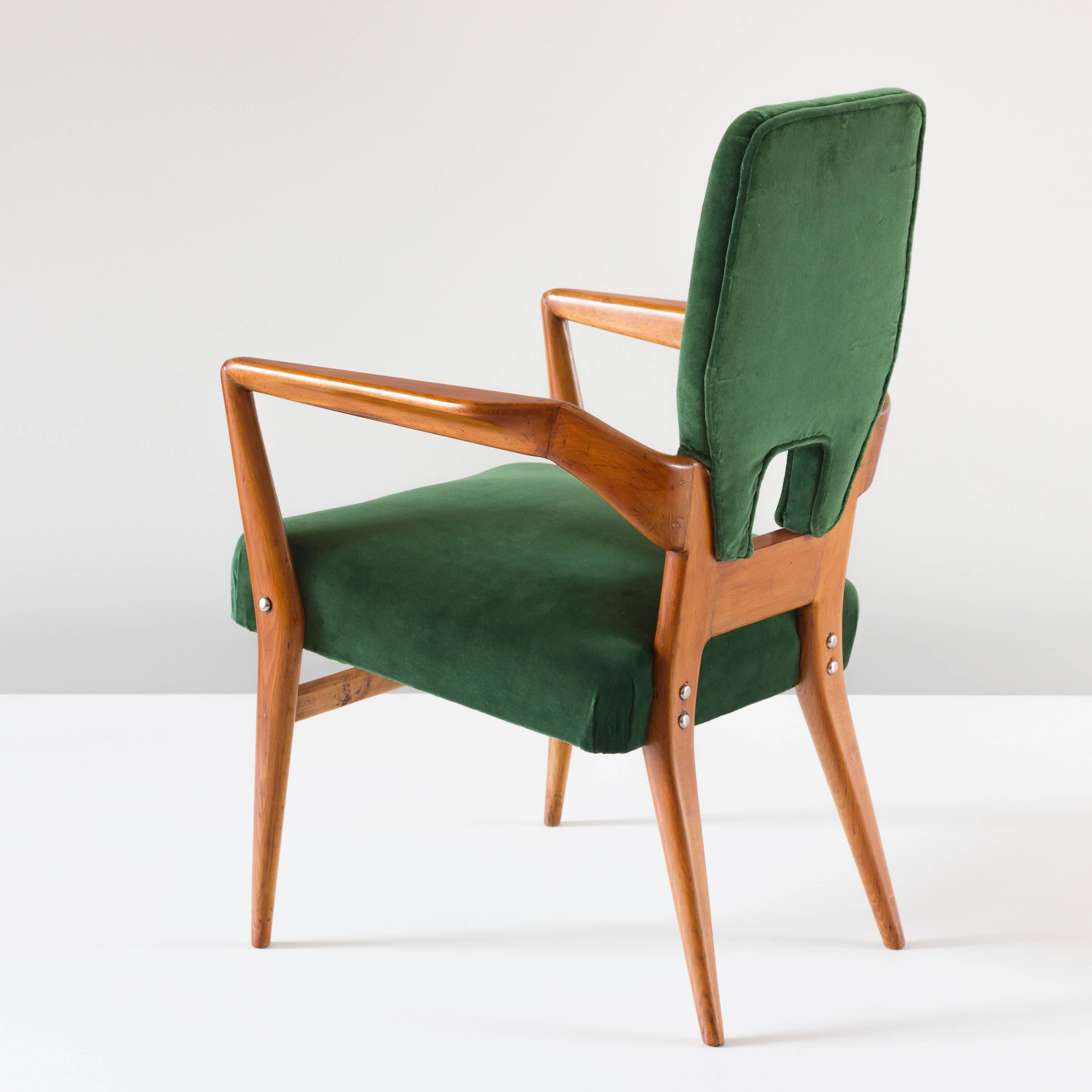 Sculptural Armchair Attributed to Augusto Romano, Unique Piece, circa 1952 In Excellent Condition In Rome, IT