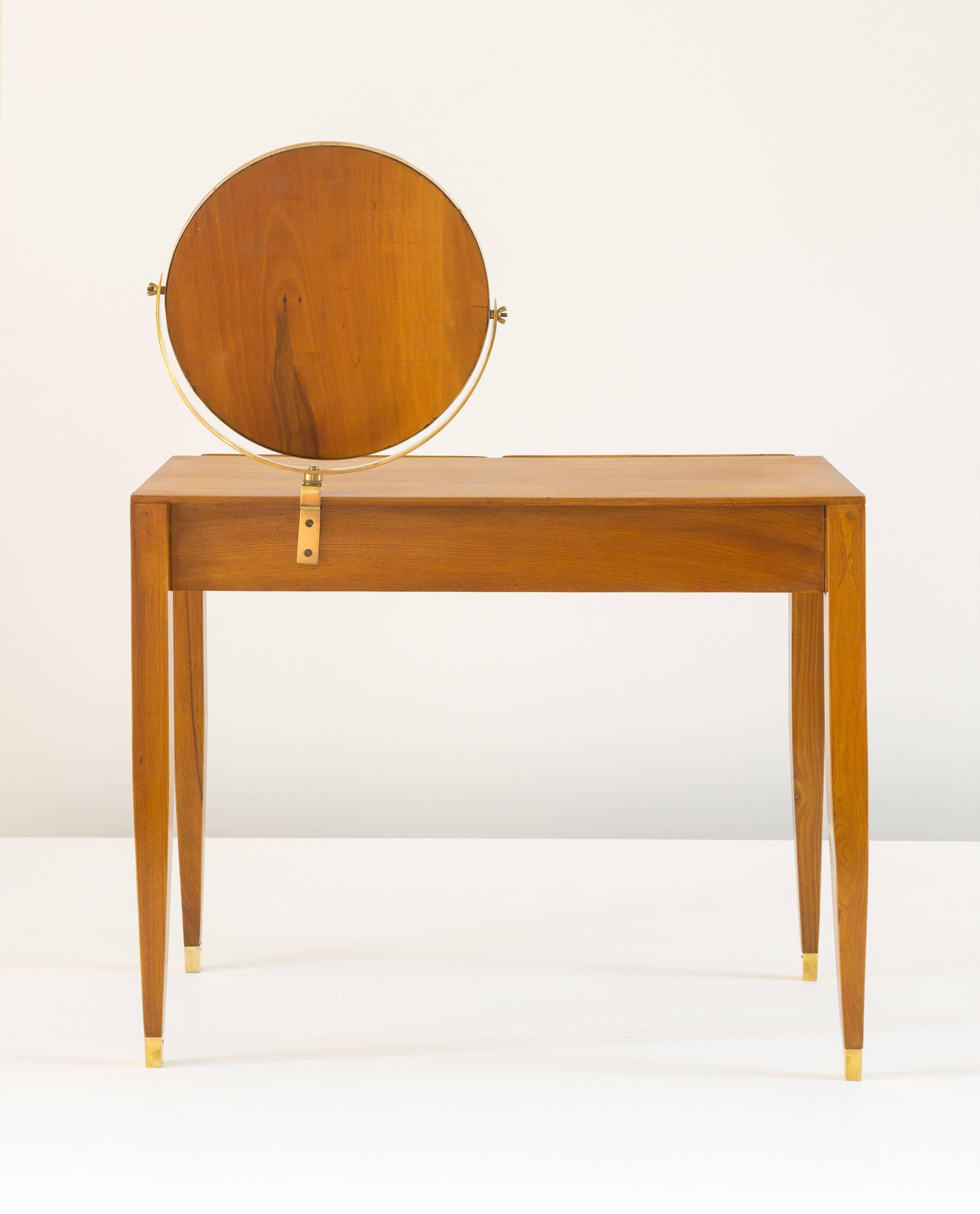 Gio Ponti Vanity from Hotel Royal Naples, 1955 In Good Condition In Rome, IT
