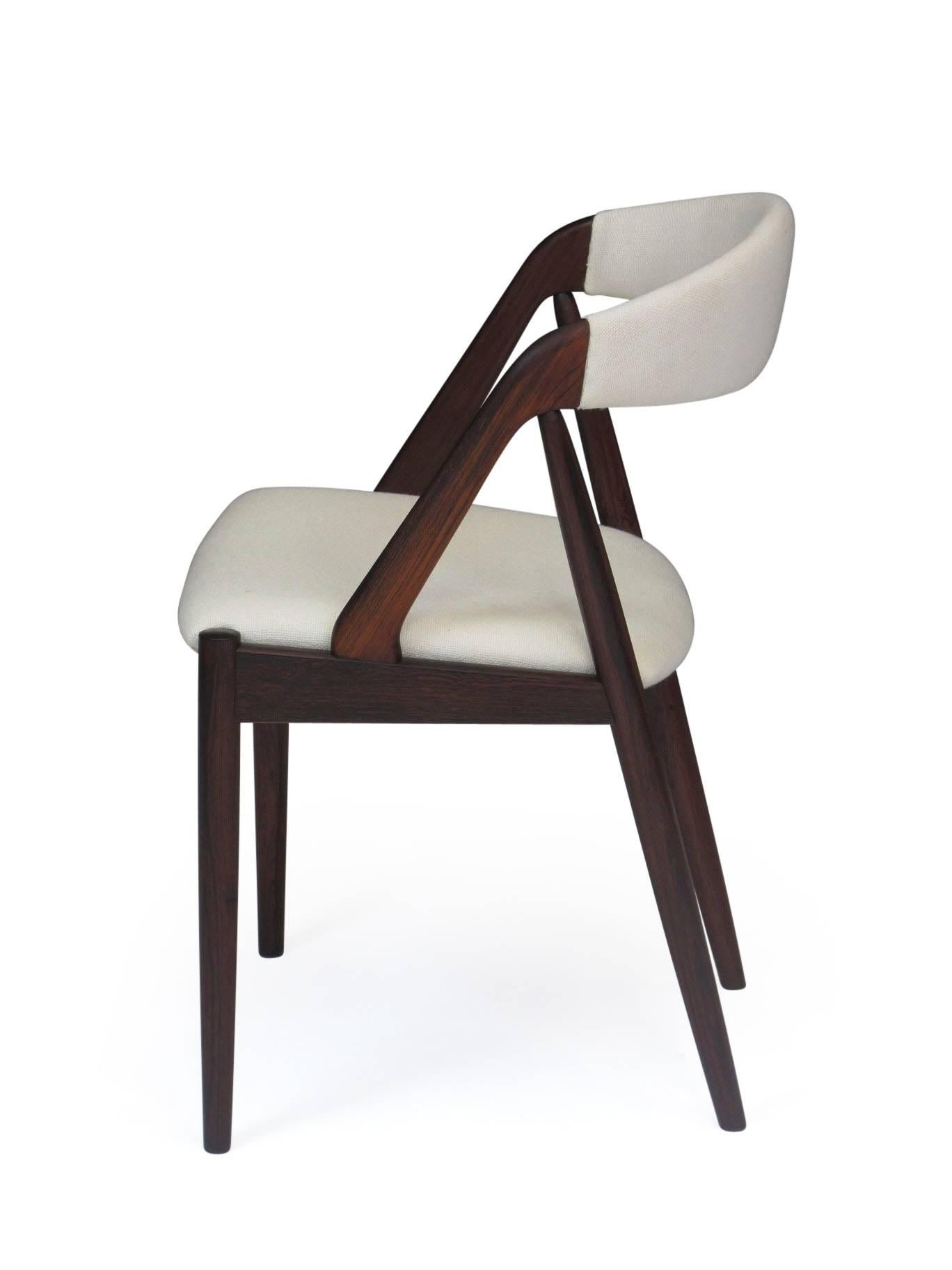dining chair curved back