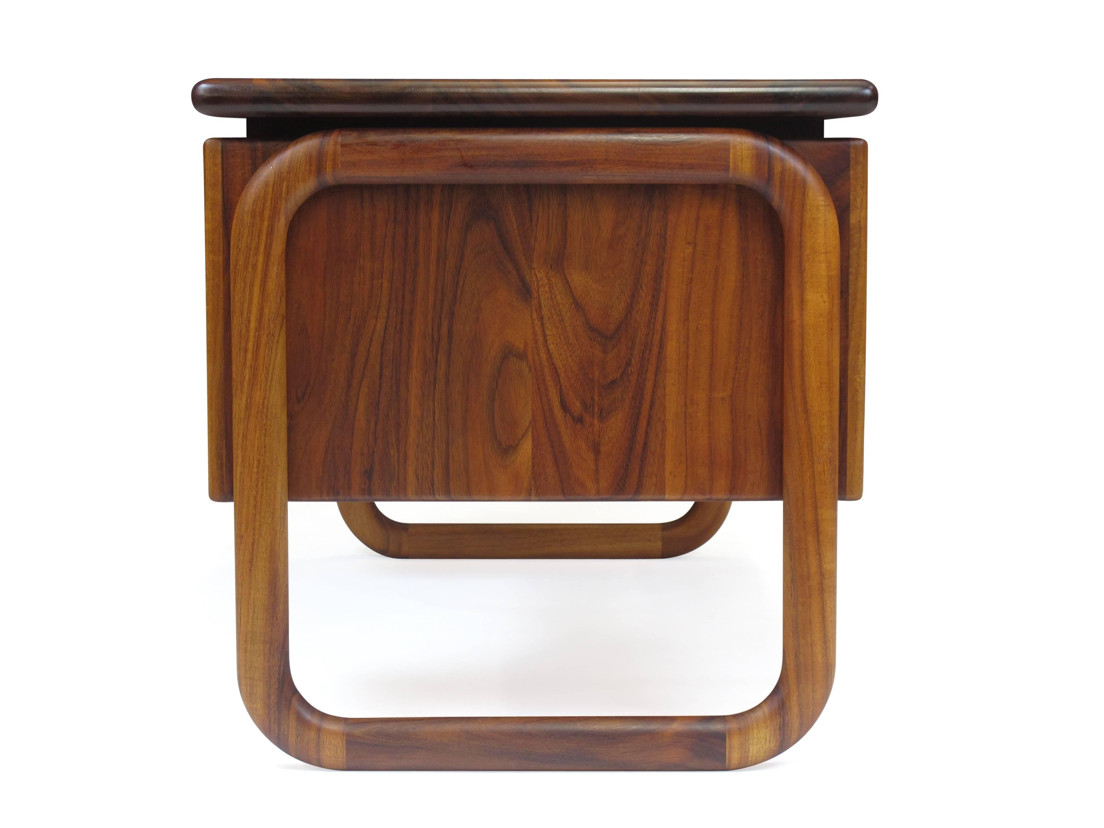 Walnut California Studio Handcrafted Koa Desk