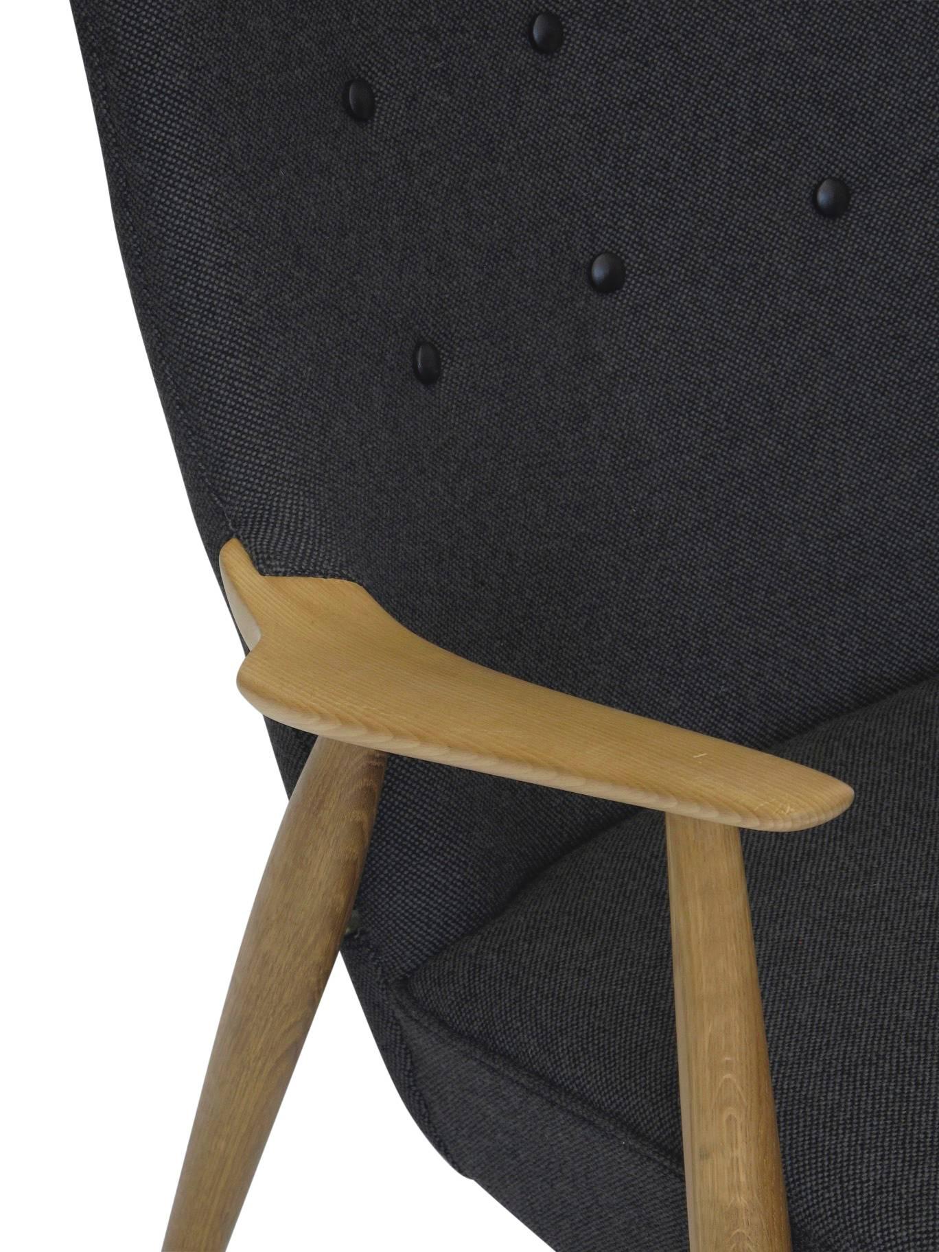 20th Century Hans Wegner High Back Lounge Chair