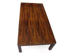 Midcentury Rosewood Parsons Coffee Table