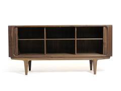 Walnut Danish Credenza by Bernhard Pedersen