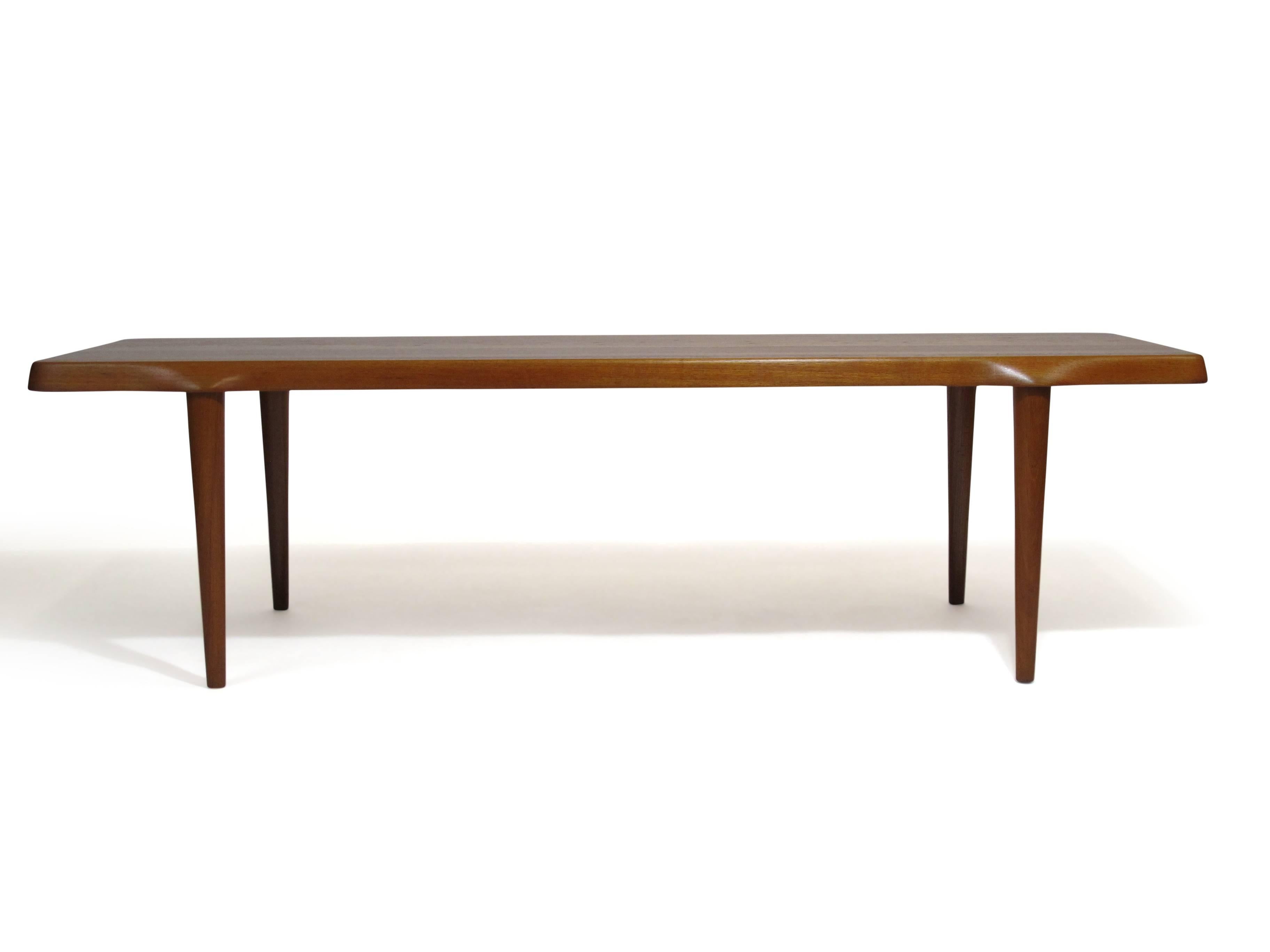 20th Century Danish Coffee Table Crafted of Solid Teak