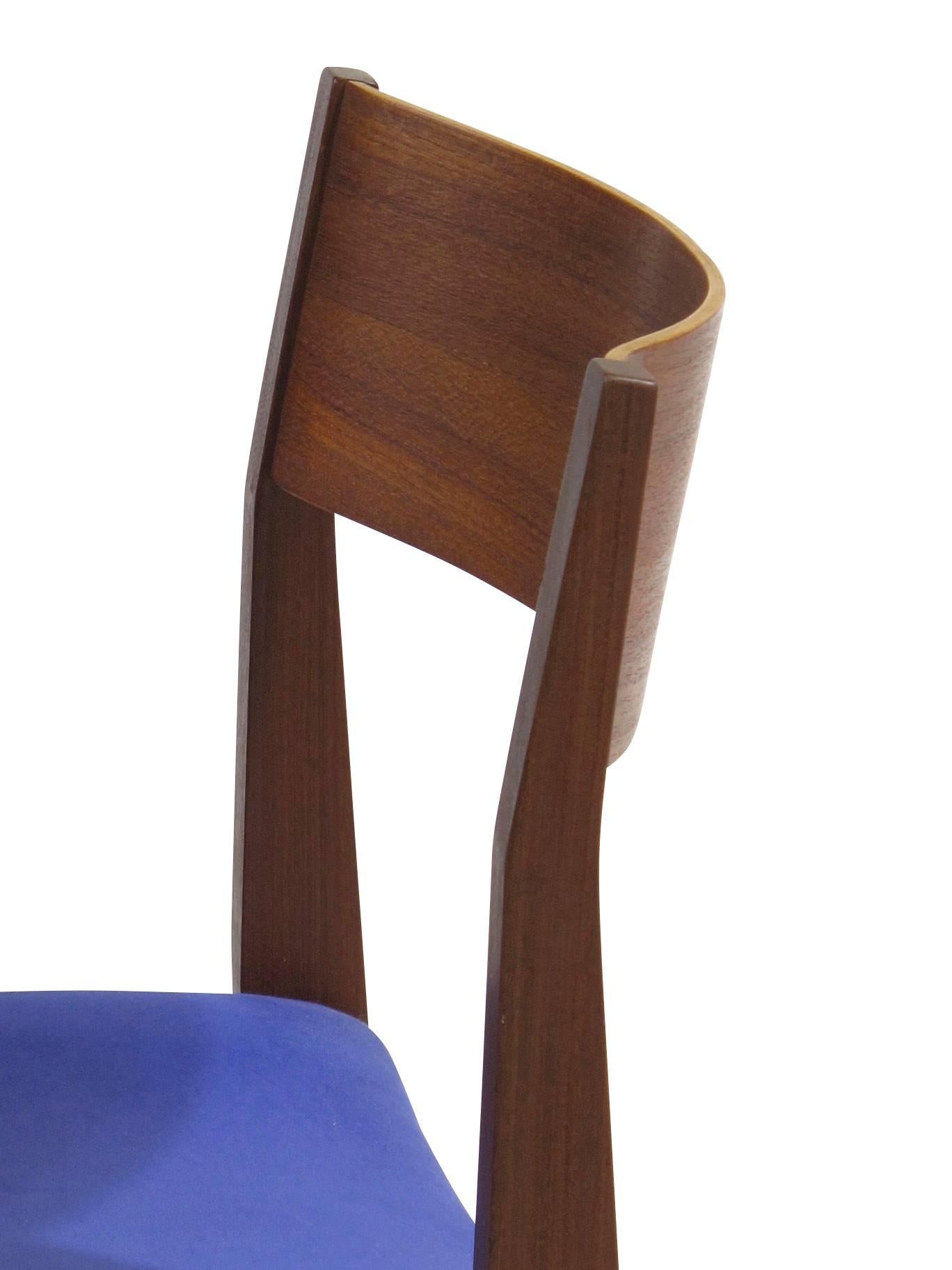 Scandinavian Modern 10 Danish Midcentury Teak Dining Chairs