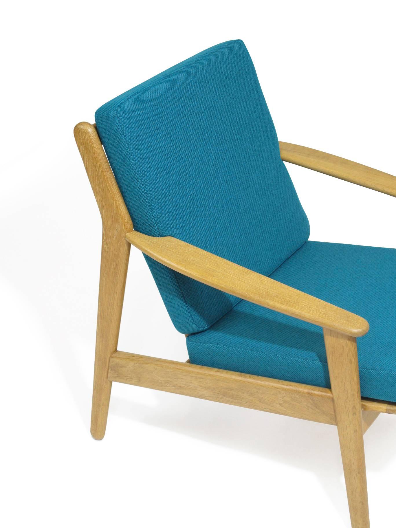 Sedia da salotto Poul Volther Danish Oak in vendita 1