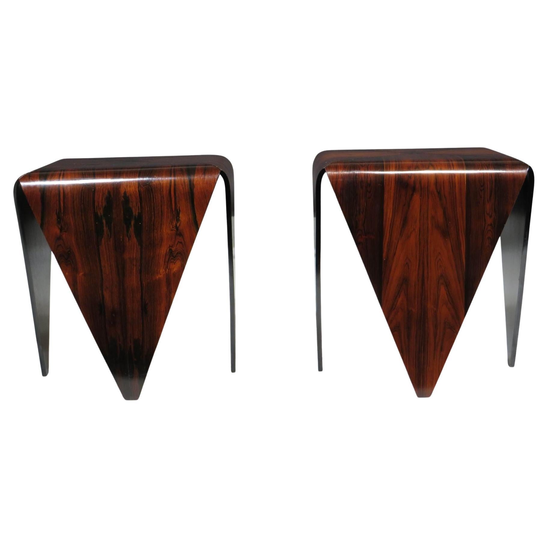 Jorge Zalszupin Petalas Tables Rosewood