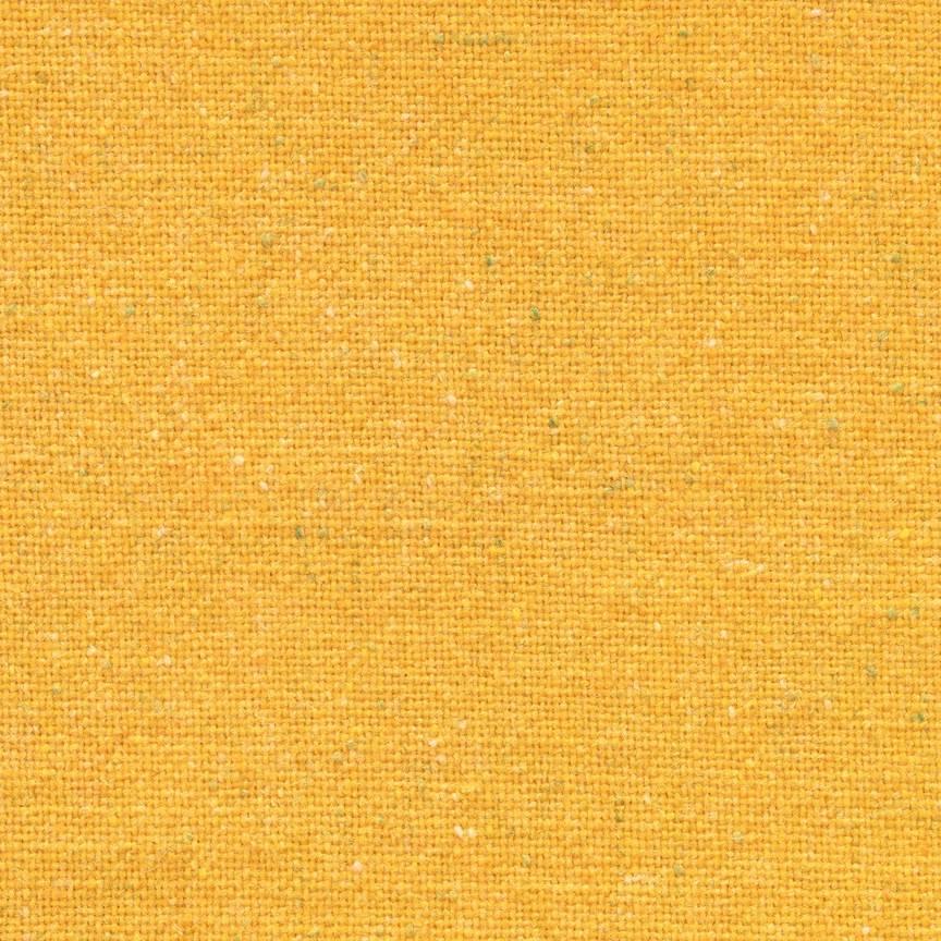 Danish Teak Armchair in Yellow Wool Fabric 4