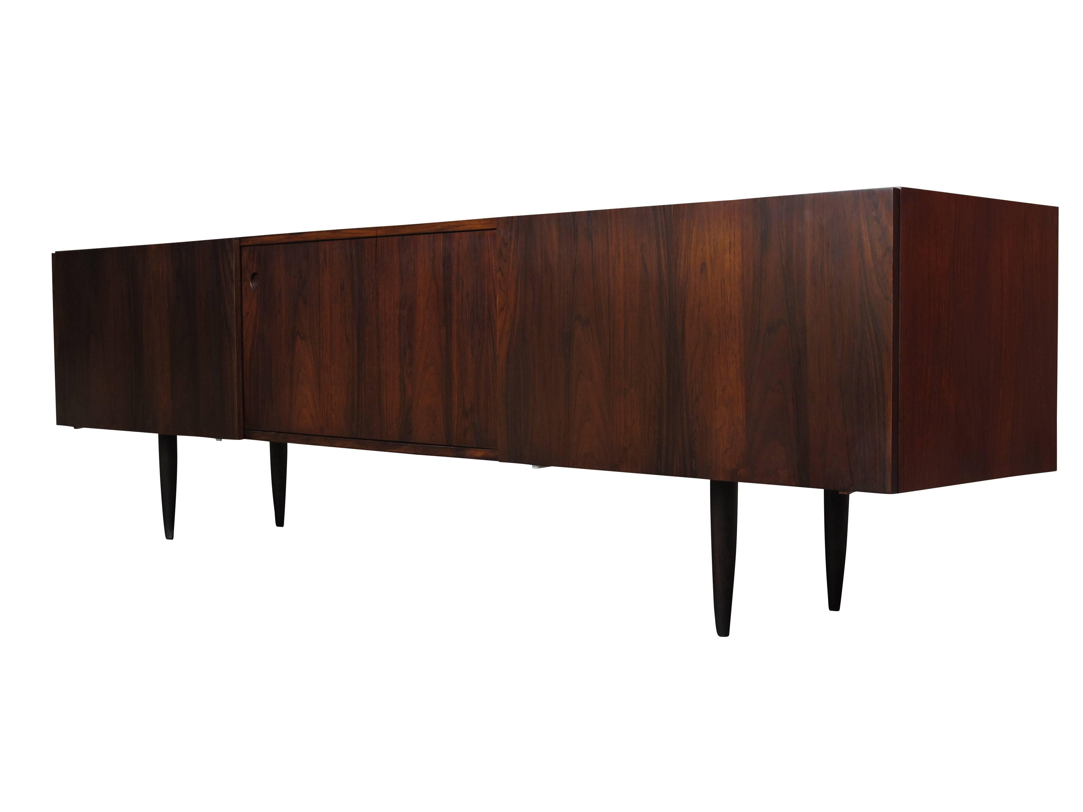 Scandinavian Modern Ib Kofod-Larsen Brazilian Rosewood Sideboard