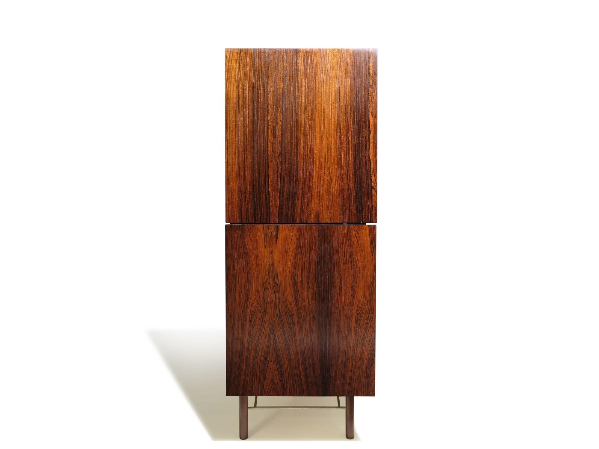 Ib Kofod Larsen for Brandi Moblefabrik Rosewood Cabinet For Sale 2
