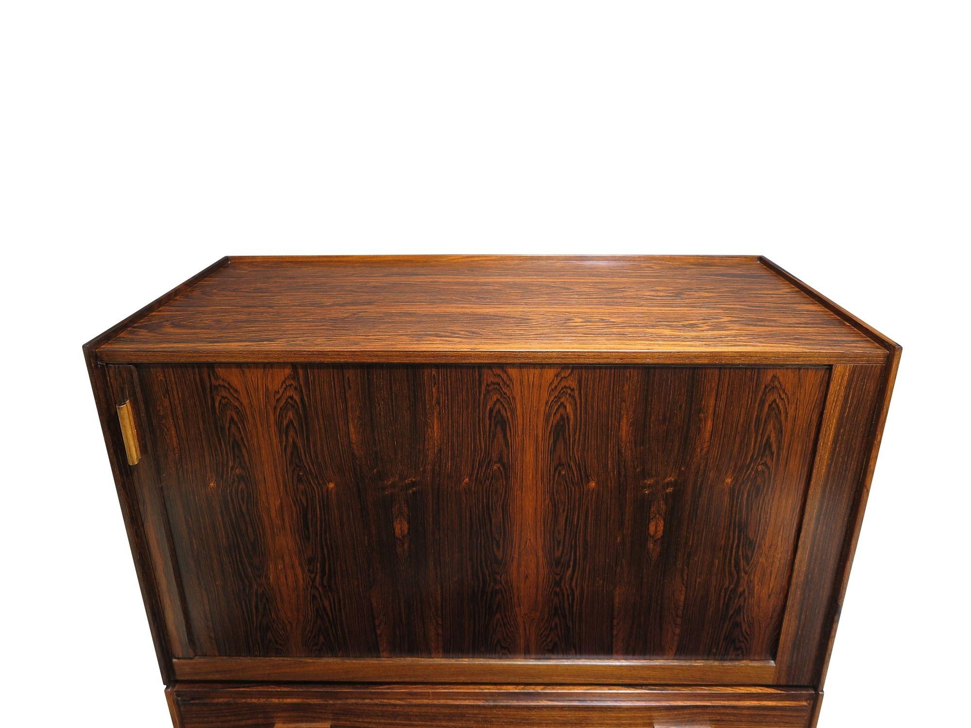 Ib Kofod Larsen for Brandi Moblefabrik Rosewood Cabinet For Sale 1